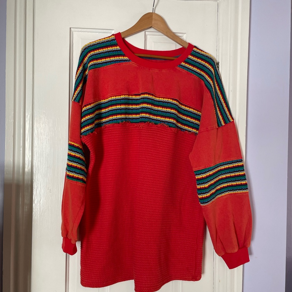 BDG Red Knit Sweater